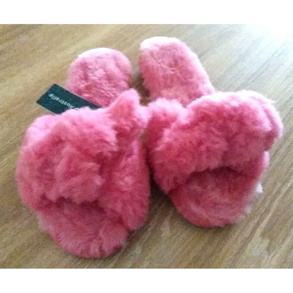 EMU AUSTRALIA Naledi Bow Sheepskin Slide Slippers Mineral Red Size 9 Shoes   NWT - Picture 5 of 15